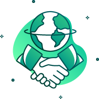 FACURITY: Icon für globale Zusammenarbeit