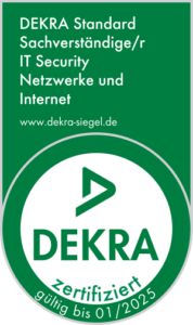 FACURITY: DEKRA Siegel für Standard Sachverständiger IT Security Netzwerke und Internet